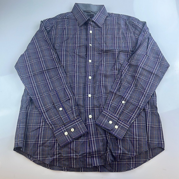 Black Brown 1826 Other - Black Brown 1826 Plaid Button Down Shirt S79-9
